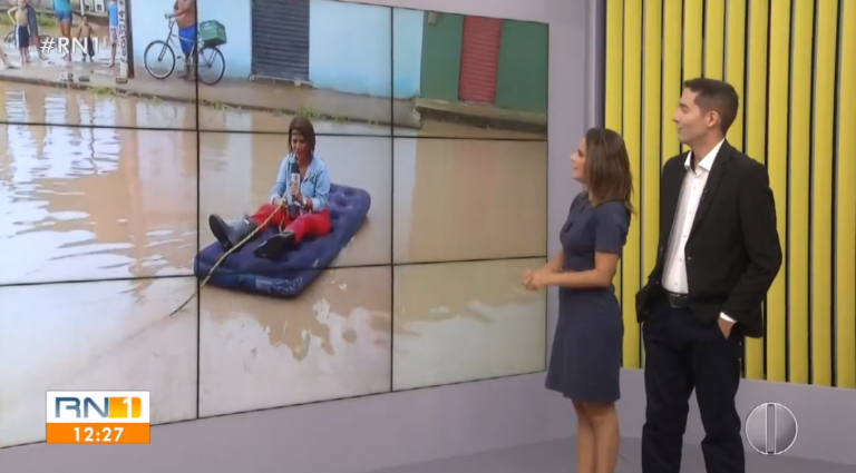 VÍDEO: REPÓRTER DA GLOBO PASSA POR APUROS EM BARCO QUE AFUNDA - VÍDEO - News Rondônia