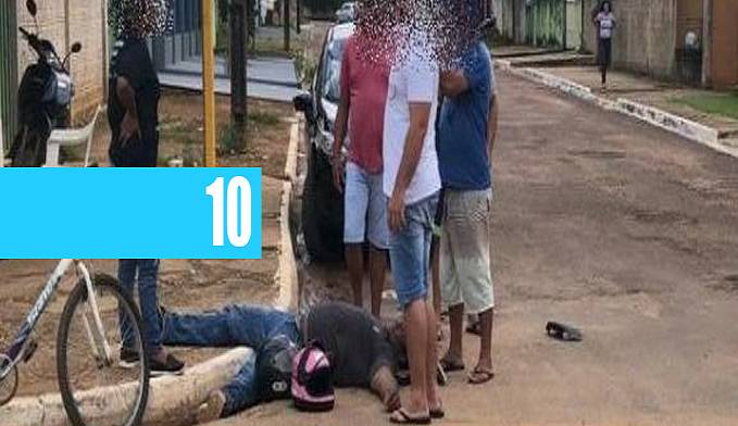 MOTOQUEIRO SOFRE FRATURAS AO COLIDIR COM CARRO NO BELA VISTA EM VILHENA - News Rondônia