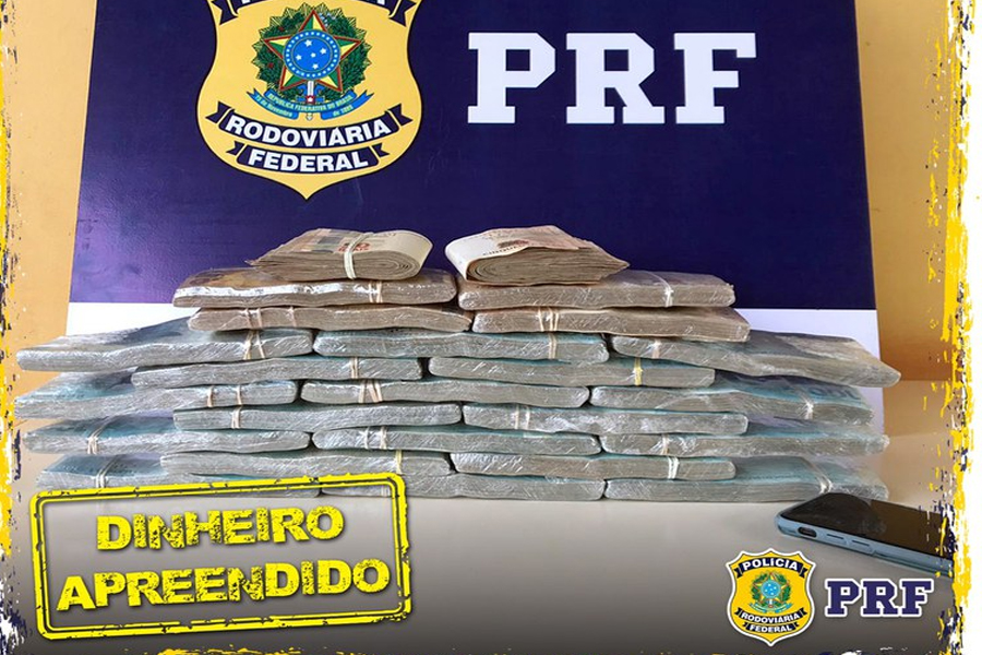 Em Guajará-Mirim/RO, PRF apreende R$ 200 mil em dinheiro - News Rondônia