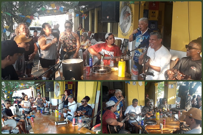 Lenha na fogueira: a terceira geração do samba nas tardes de sábado no Calixto - News Rondônia