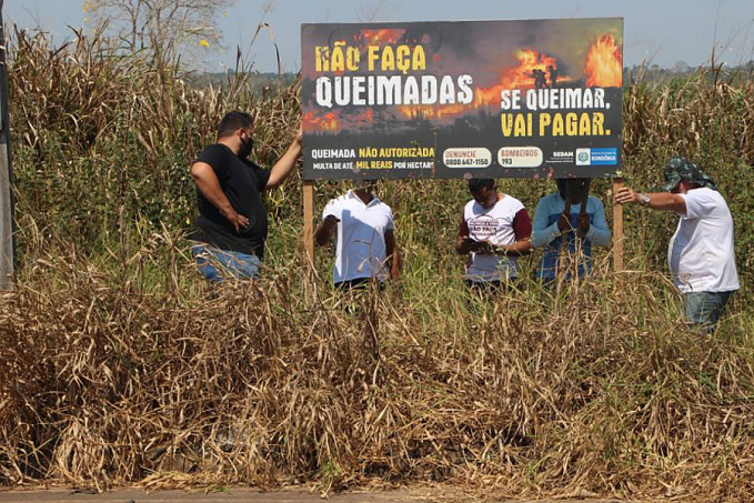Ações da campanha de combate às queimadas em Rondônia são discutidas com órgãos de controle ambiental - News Rondônia