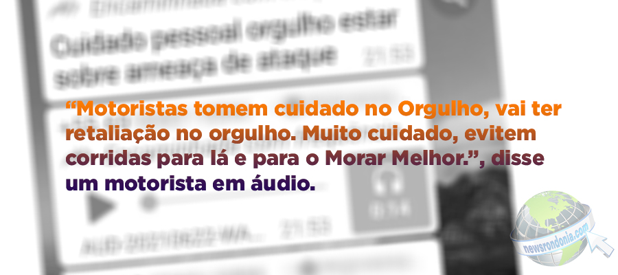OUÇA ÁUDIOS - Após morte de trio, boatos de ataque no Orgulho do Madeira deixa moradores em pânico - News Rondônia