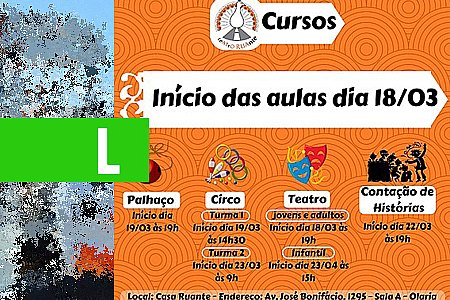 CIRCO, TEATRO, PALHAÇO E CONTAÇÃO DE HISTÓRIAS INÍCIO DAS AULAS NESSA SEMANA! - News Rondônia