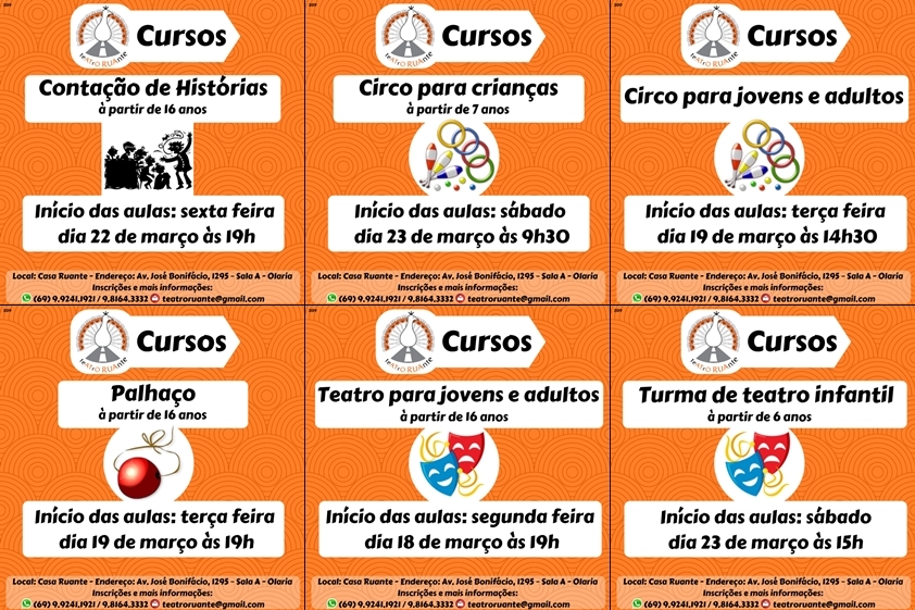CIRCO, TEATRO, PALHAÇO E CONTAÇÃO DE HISTÓRIAS INÍCIO DAS AULAS NESSA SEMANA! - News Rondônia