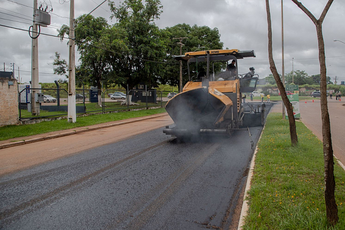 INFRAESTRUTURA - Avenida Prefeito Chiquilito Erse recebe obras de recapeamento - News Rondônia