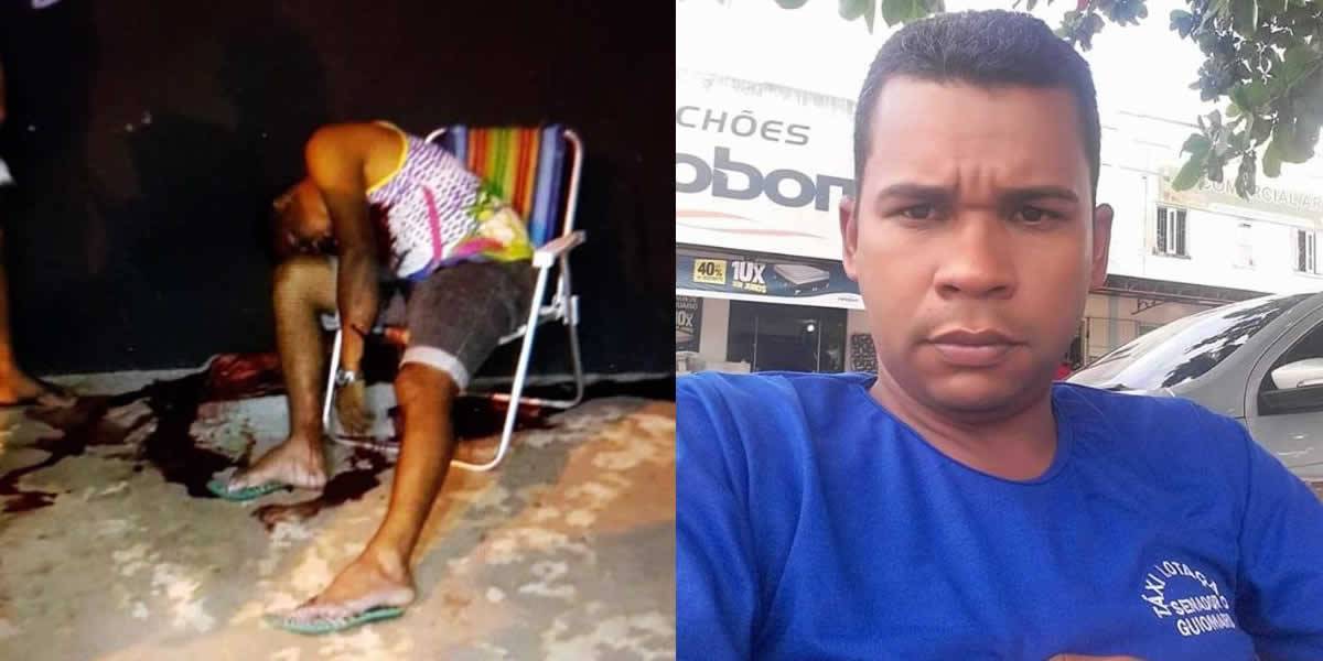 IMAGEM FORTE: TAXISTA É EXECUTADO COM 5 TIROS ENQUANTO CONVERSAVA COM SOBRINHO, EM SENADOR GUIOMARD - News Rondônia