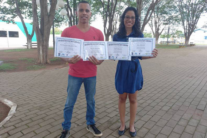 Jovens Rondonienses recebem certificado da NASA por encontrar asteroides - News Rondônia