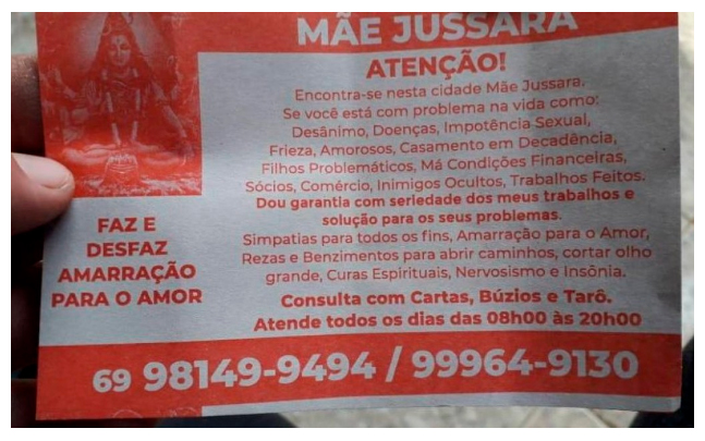 Mãe de Santo é contratada para reconquistar namorada de jovem e cobra 10 mil reais - News Rondônia