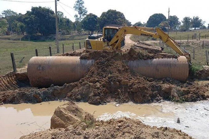 Com recursos destinados pelo deputado Lazinho da Fetagro prefeitura de Jaru adquire mais de R$ 1 milhão de reais em tubos armcos - News Rondônia