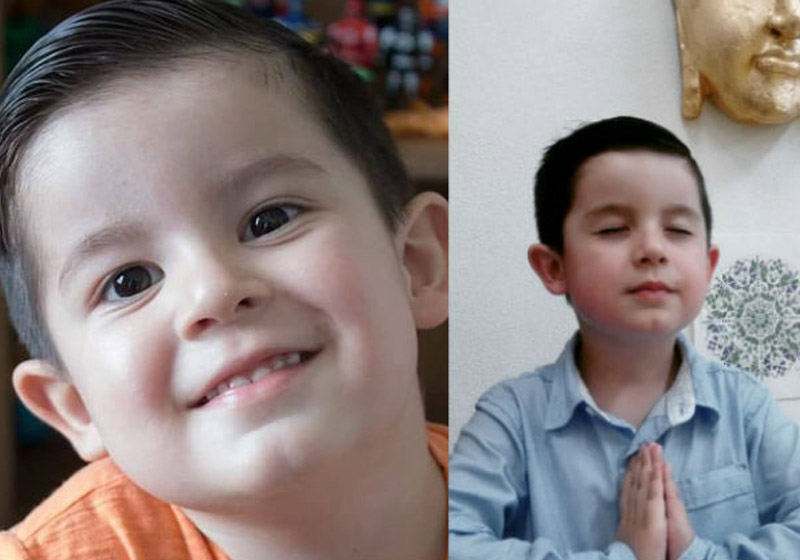 MENINO LINDO DE 3 ANOS ENSINA MEDITAÇÃO EM VÍDEOS: ILUMINADO - VEJA VÍDEO - News Rondônia