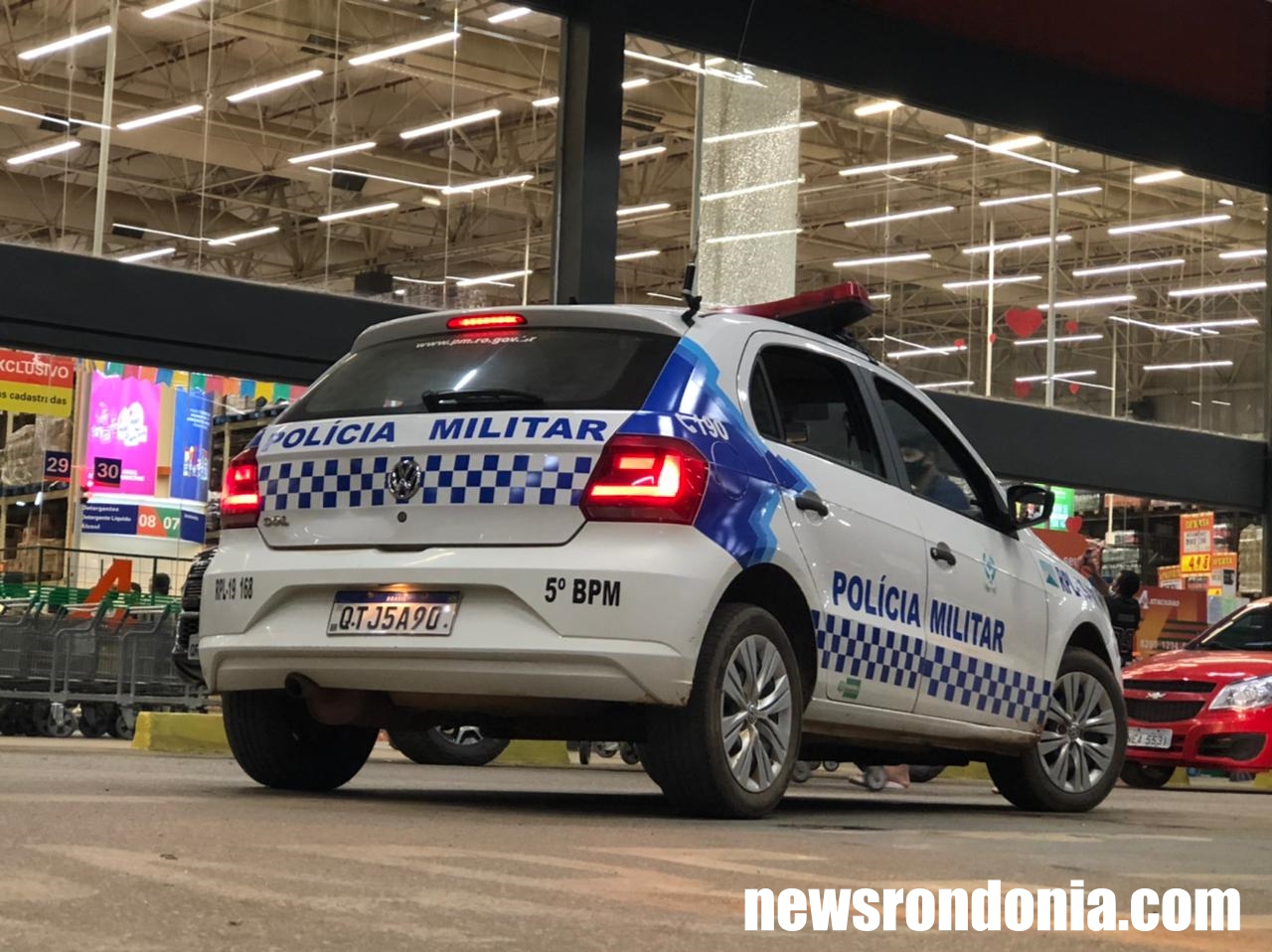 Troca de tiros dentro do Atacadão em Porto Velho durante assalto - News Rondônia