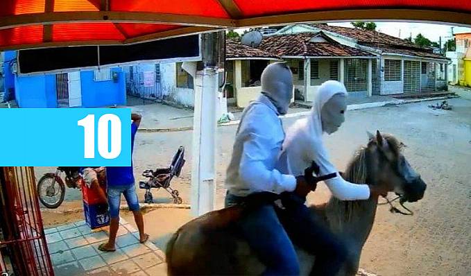CAVALEIROS DAS TREVAS: Presos os ladrões que assaltaram mercadinho montados em cavalo - Vídeo viralizou em todo o país - News Rondônia