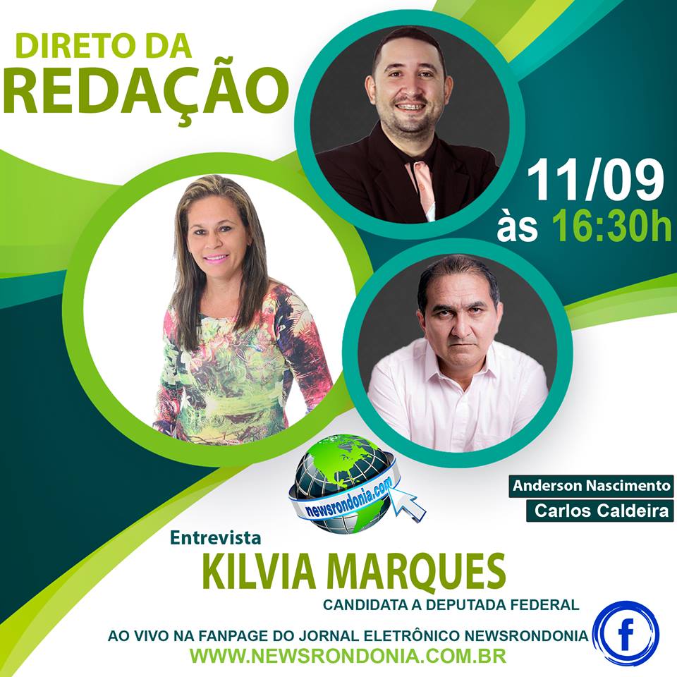 CONFIRA AS ENTREVISTAS DO DIRETO DA REDAÇÃO DE HOJE 11/09 - News Rondônia