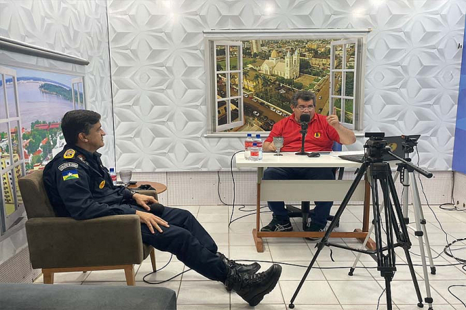 Comandante-geral da PM concede entrevista e fala dos avanços na Polícia Militar proporcionados pelo governo do Estado - News Rondônia