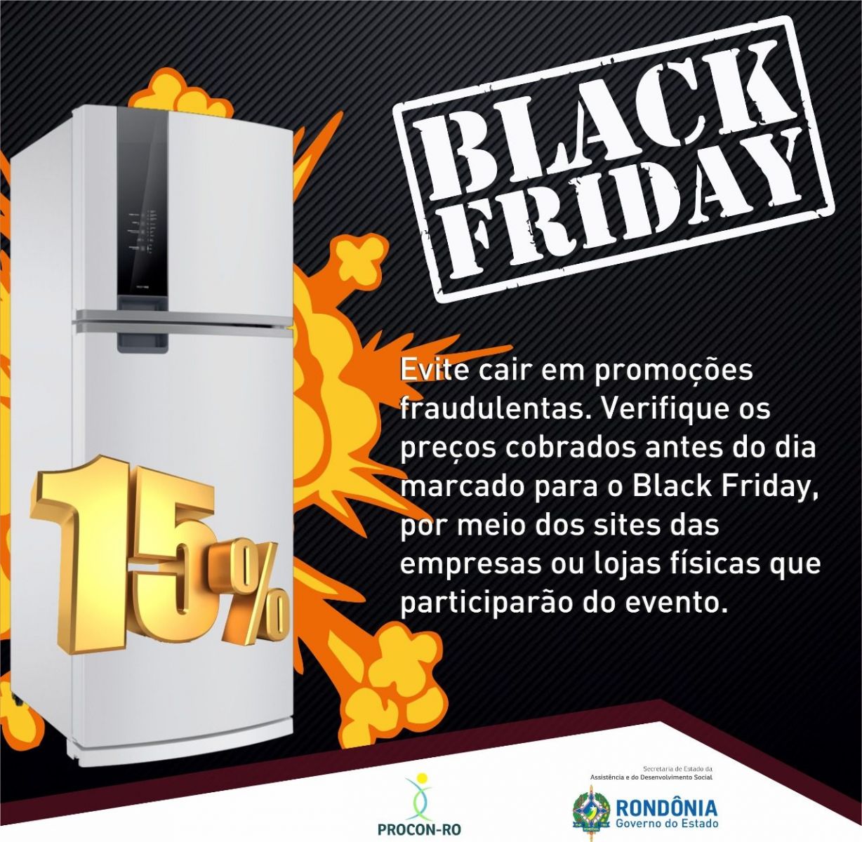 PROCON DE RONDÔNIA DÁ DICAS AOS CONSUMIDORES QUE PRETENDEM COMPRAR PRODUTOS NA BLACK FRIDAY - News Rondônia
