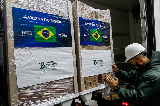 Butantan retoma entregas e libera 800 mil doses da CoronaVac ao Ministério da Saúde após quase um mês - News Rondônia