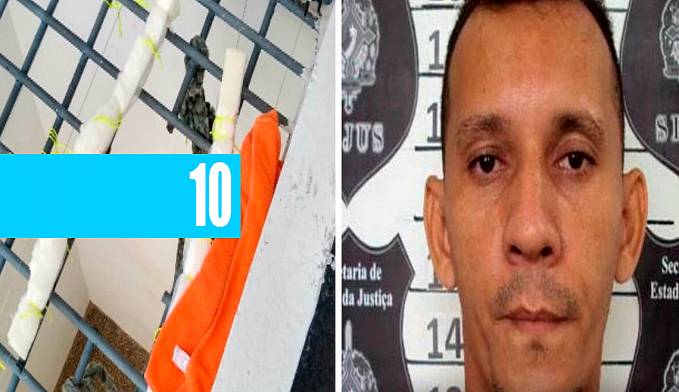 APENADO QUE PARTICIPOU DA CHACINA NO PRESÍDIO URSO BRANCO FOGE DE PRISÃO - News Rondônia