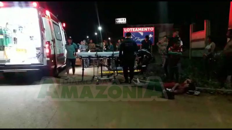 CASAL FICA FERIDO APÓS ACIDENTE NA ZONA SUL - News Rondônia