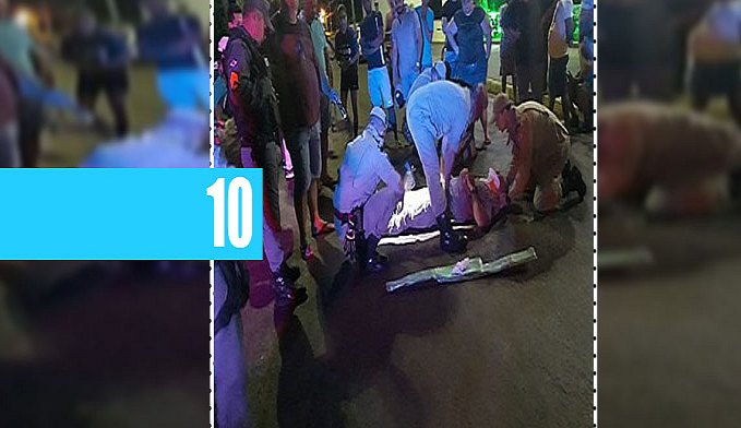 BOMBEIRO EM SERVIÇO É ATROPELADO NA FAIXA DE PEDESTRES - News Rondônia