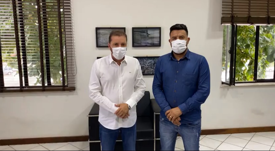 Vereador Carlos Damaceno se reúne com prefeito Hildon para tratar das demandas do bairro Igarapé - News Rondônia