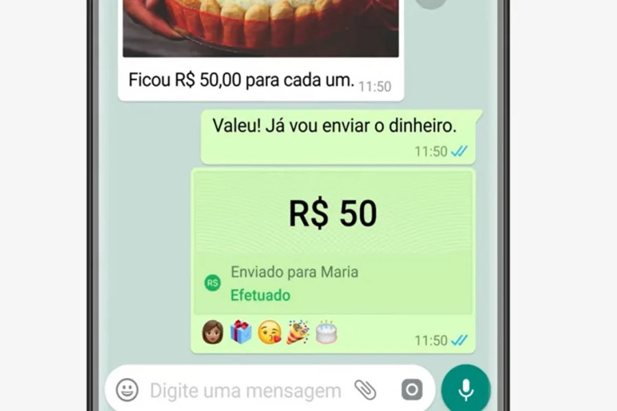 WhatsApp passa a permitir transferência de dinheiro entre usuários no Brasil - News Rondônia