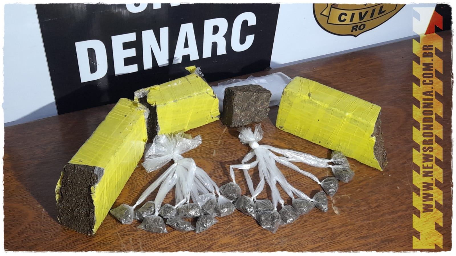 DE VOLTA: Vulgo 'Cego' é preso pelo Denarc comandando boca de fumo no centro da capital - News Rondônia