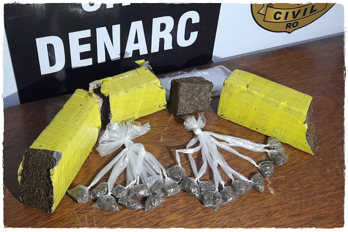 DE VOLTA: Vulgo 'Cego' é preso pelo Denarc comandando boca de fumo no centro da capital - News Rondônia