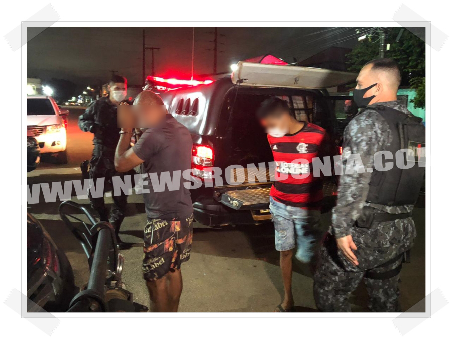 FLAGRANTE: Polícia prende dupla e apreende 3 Kg de maconha no bairro Mariana na capital - News Rondônia