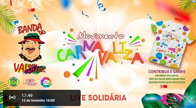 Movimento Carnavaliza - LIVE Banda do Vai quem quer - News Rondônia
