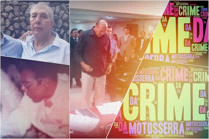 crime da motosserra fotos