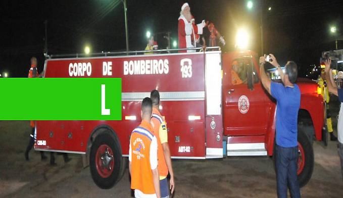 NATAL: PAPAI NOEL VAI DESFILAR EM CIMA DO CAMINHÃO DO CORPO DE BOMBEIROS - News Rondônia