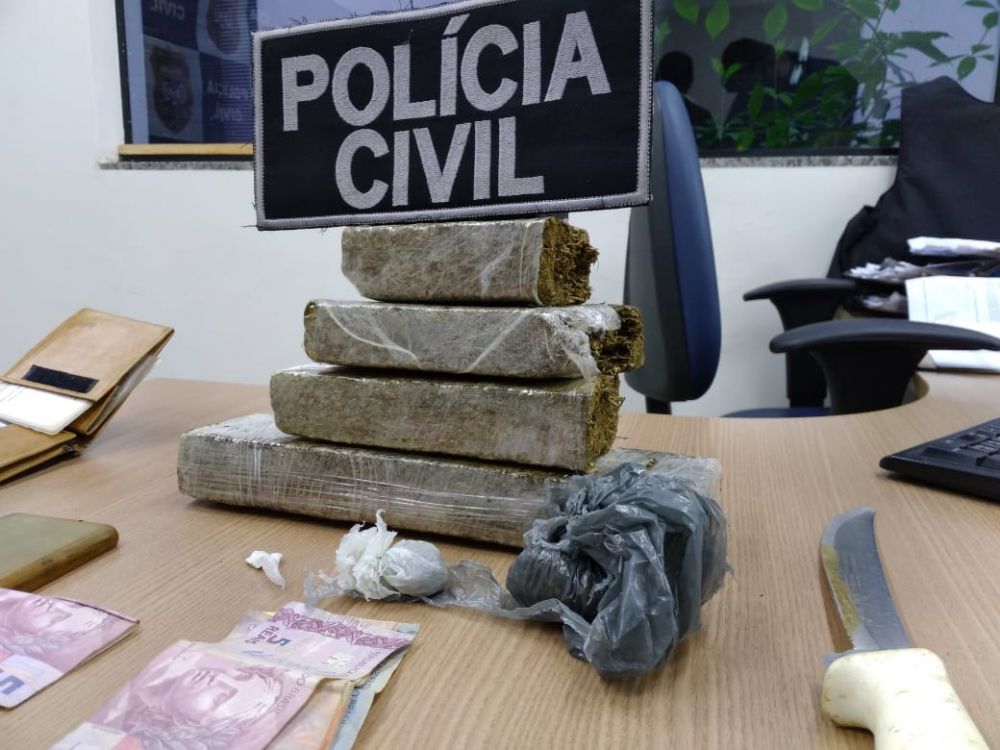 DROGA NA CUECA - Capeta e ex-candidato a vereador do PSC em Rondônia é preso com 1 kg de maconha - News Rondônia