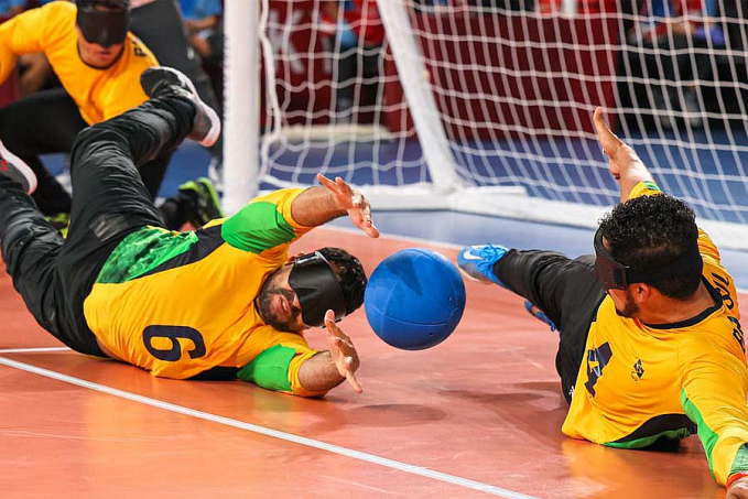Goalball: seleção masculina bate Lituânia e fará final com China - News Rondônia