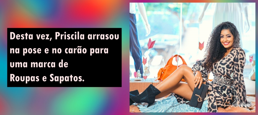 Carmen Steffens escala modelo para divulgar sua marca - Por Higor Garcia - News Rondônia