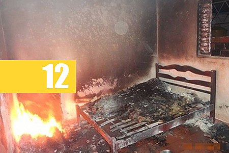 DONA DE CASA QUE HAVIA HOSPEDADO VÍTIMA DE HOMICÍDIO TEM A CASA INCENDIADA EM VILHENA - News Rondônia