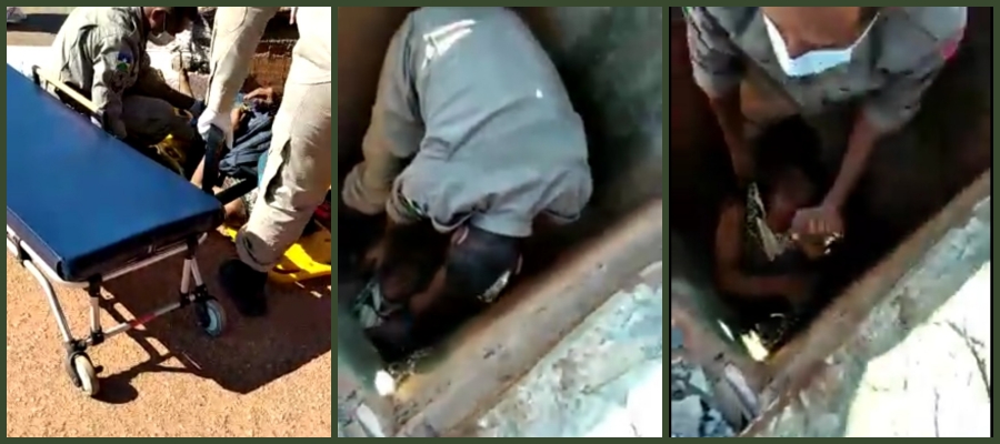 NO ESGOTO: Boliviano é resgatado de dentro de bueiro em Guajará-Mirim - Veja Vídeo - News Rondônia