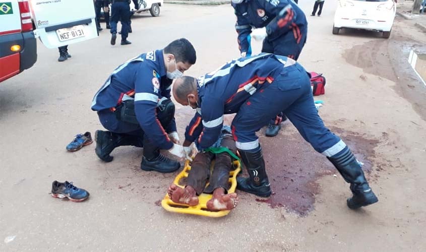 HOMEM É ATACADO COM TIRO NO PESCOÇO, NA ZONA LESTE DA CAPITAL - News Rondônia