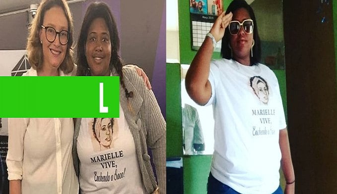 JOVEM COM CAMISETA MARIELLE VIVE ENCHENDO O SACO VIRALIZA - News Rondônia