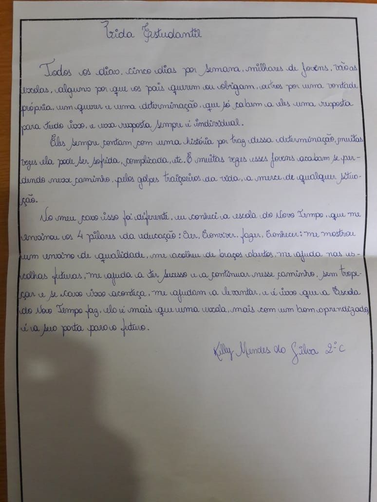 PROGRAMA ESCOLA DO NOVO TEMPO DE EDUCAÇÃO INTEGRAL INICIA ANO LETIVO EM RONDÔNIA - News Rondônia