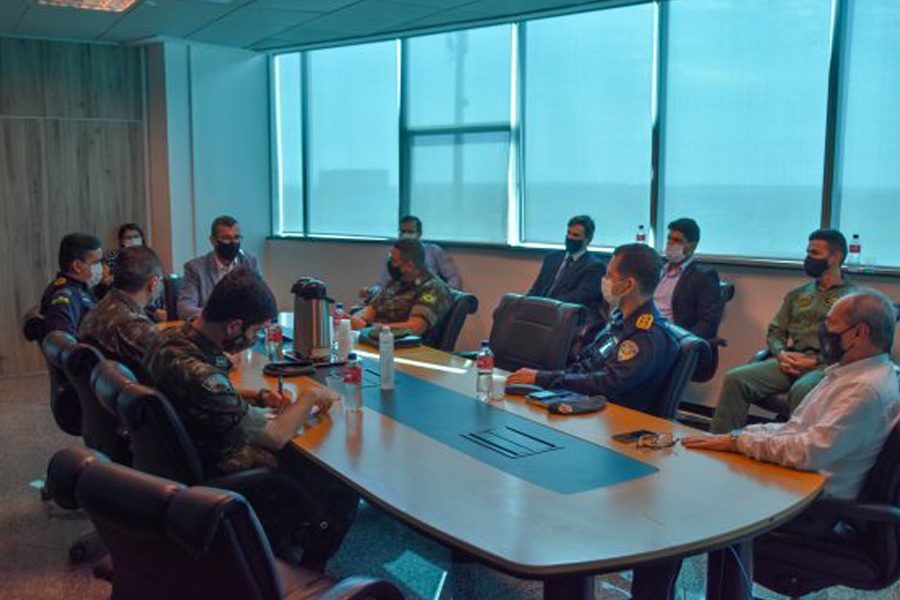 Integração de unidades de segurança pública é tema de encontro com representantes do Ministério da Defesa - News Rondônia