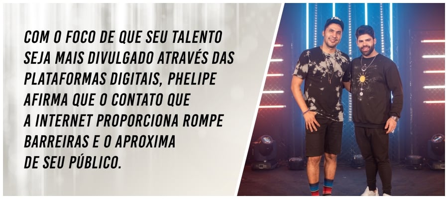 Cantor Phelipe Soares vai à Goiânia para gravação de novo single com produtor Jenner Melo - News Rondônia