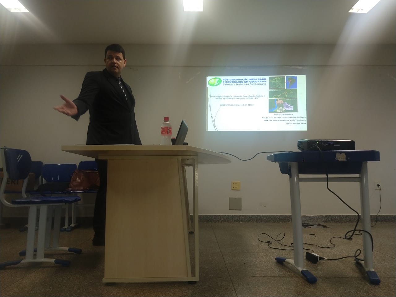 OFICIAL DA POLÍCIA MILITAR DEFENDE DISSERTAÇÃO DE MESTRADO NA UNIVERSIDADE FEDERAL DE RONDÔNIA - News Rondônia