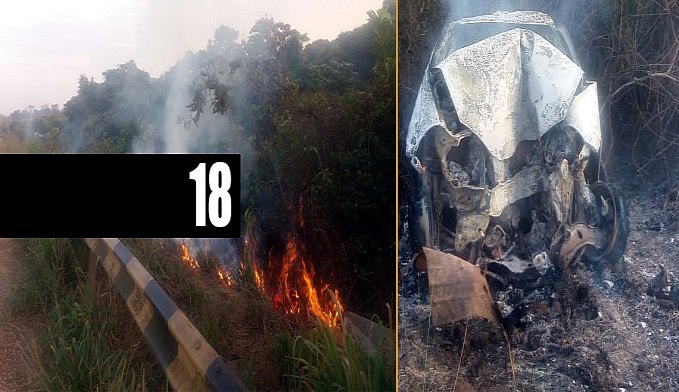 IDENTIFICADOS - VÍTIMAS DO ACIDENTE QUE TERMINOU COM CORPOS CARBONIZADOS NA BR-364 - FOTOS - News Rondônia