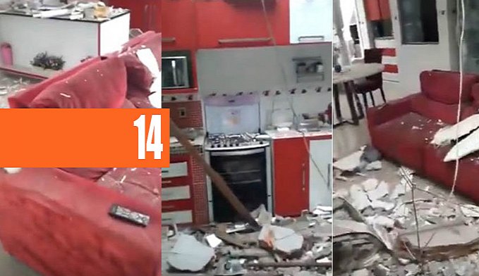 VÍDEO: VEJA COMO FICOU A RESIDÊNCIA APÓS SER ATINGIDA POR AVIÃO - News Rondônia