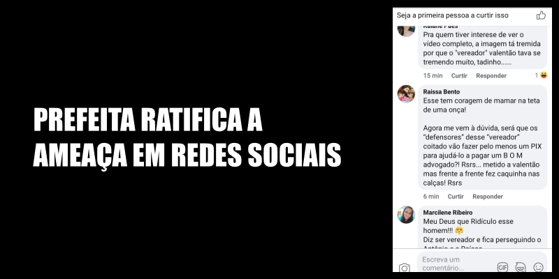 TRAGÉDIA ANUNCIADA  Guajará Mirim virou um barril de pólvora onde a prefeita recebe ordens do marido/secretário de obras para atacar vereador - News Rondônia