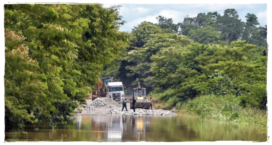 KM 540 da BR-364 em Rondônia está liberado - News Rondônia