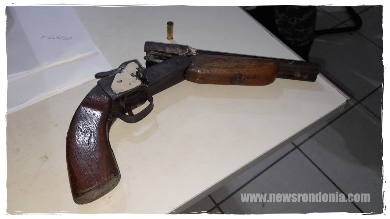 NO ORGULHO: Suspeito é preso com arma caseira em abordagem em residencial na zona leste - News Rondônia