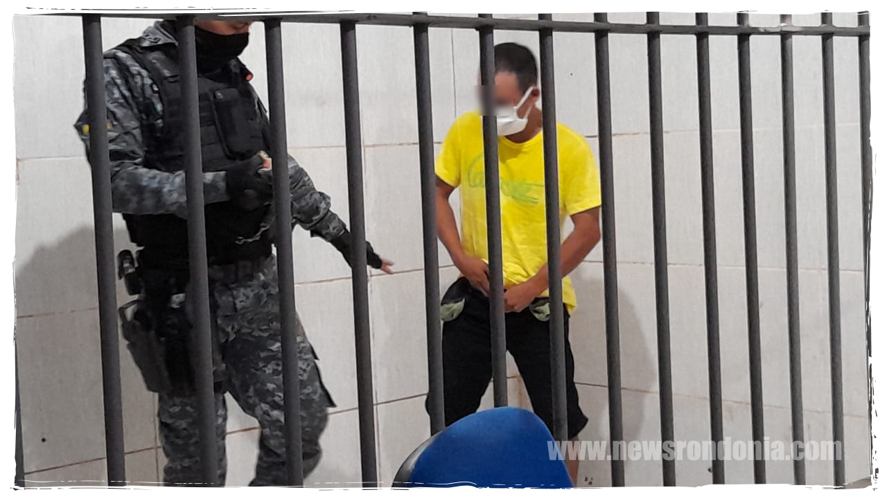 NO ORGULHO: Suspeito é preso com arma caseira em abordagem em residencial na zona leste - News Rondônia