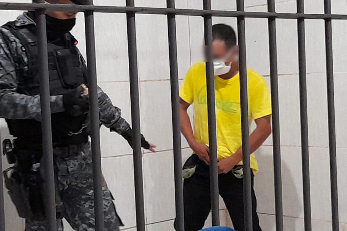 NO ORGULHO: Suspeito é preso com arma caseira em abordagem em residencial na zona leste - News Rondônia