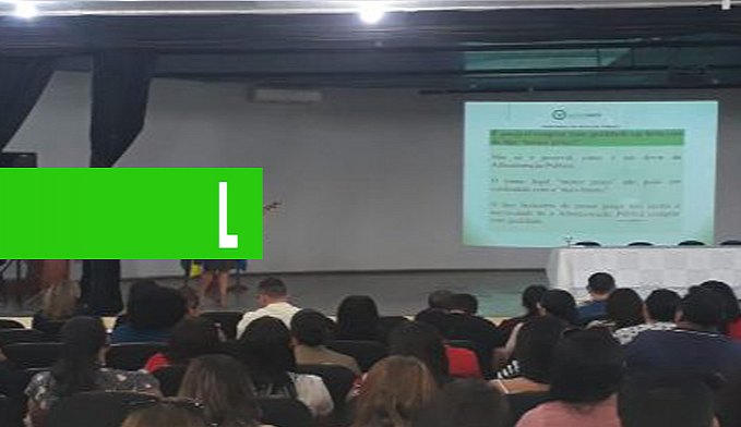 SUPEL E SEDUC REALIZAM ATIVIDADE CONJUNTA PARA CAPACITAR GESTORES ADMINISTRATIVOS DAS ESCOLAS - News Rondônia
